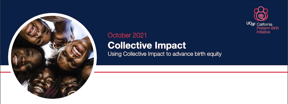 Collective Impact - Using collective Impact to Advance Birth Equity