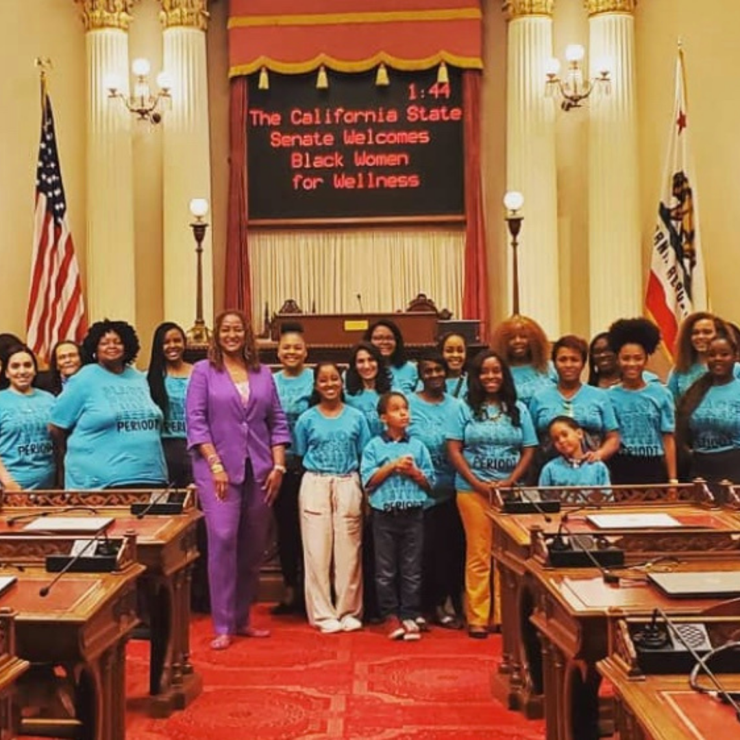 Pictured: Black Women for Wellness, a tremendous force for legislative and policy advocacy around maternal and infant health. 