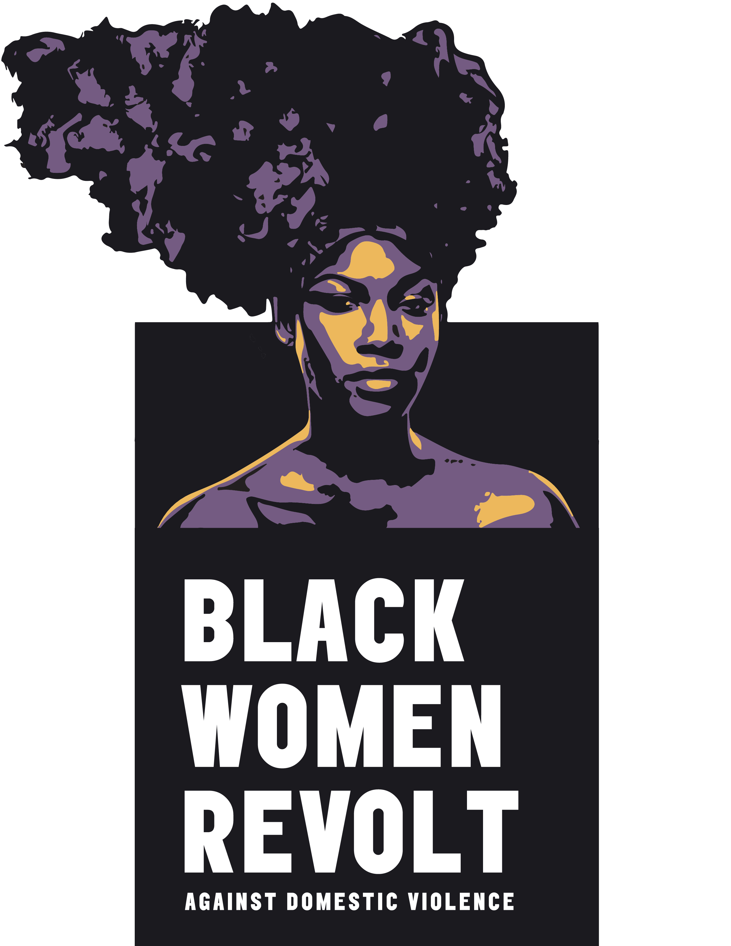 Black Women Revolt Against Domestic Violence logo