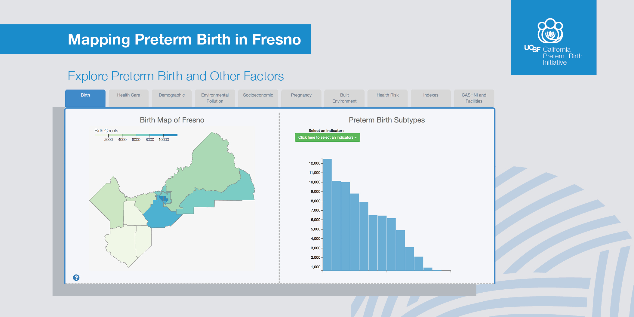 Fresno Data mapping tool