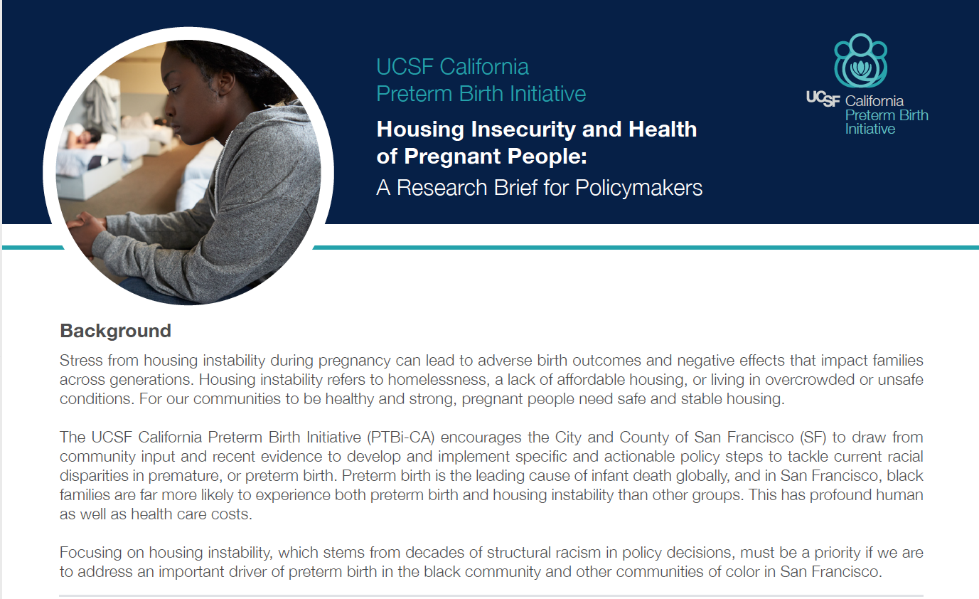 housing policy brief